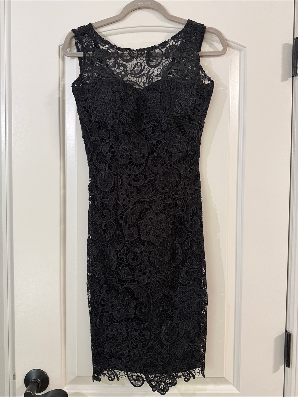 Women’s black lace dress